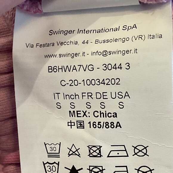 Versace Jeans Couture Pink Tie-Dye Hoodie sweater - Picture 4 of 5